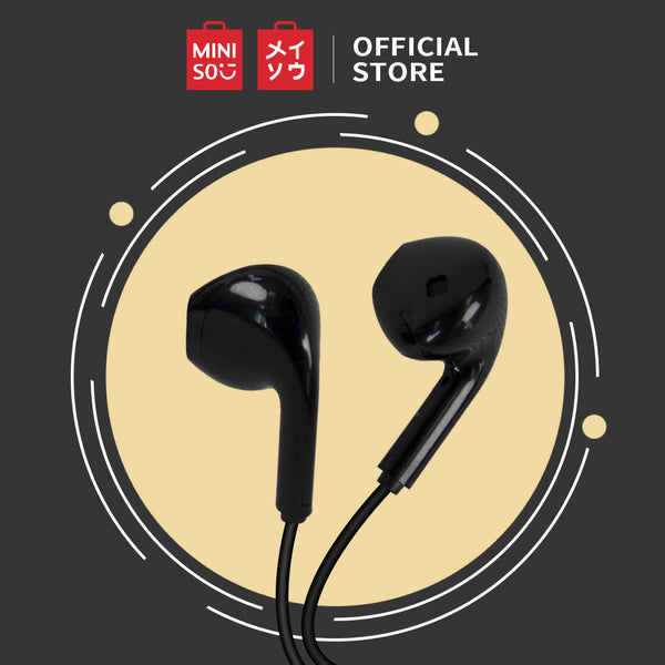MINISO Headset Earphone Kabel Earbuds In Ear Headphone Klasik Musik