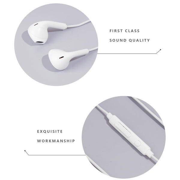 MINISO Headset Earphone Kabel Earbuds In Ear Headphone Klasik Musik