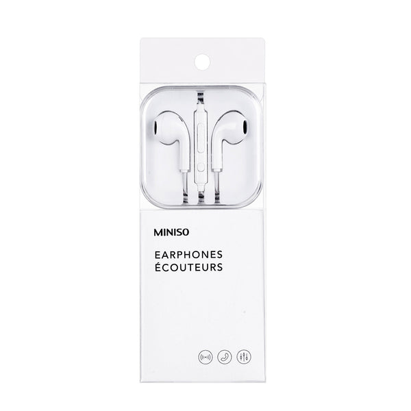 MINISO Headset Earphone Kabel Earbuds In Ear Headphone Klasik Musik