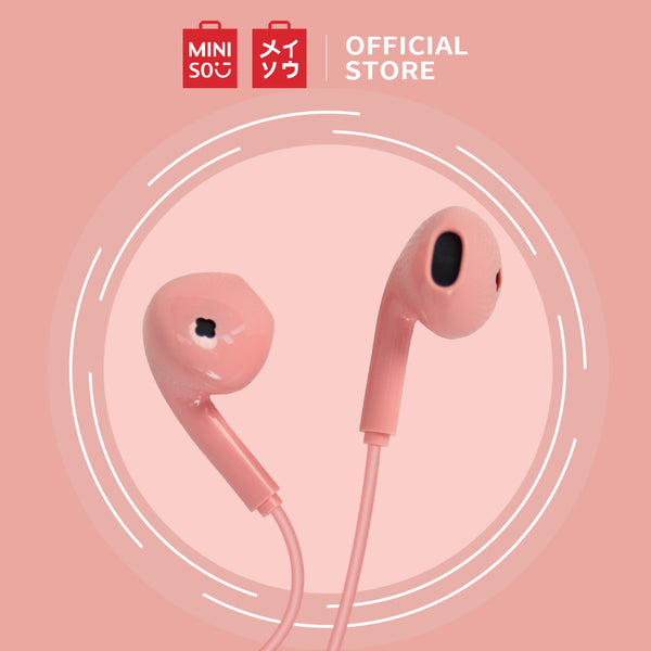 MINISO Headset Earphone Kabel Earbuds In Ear Headphone Klasik Musik