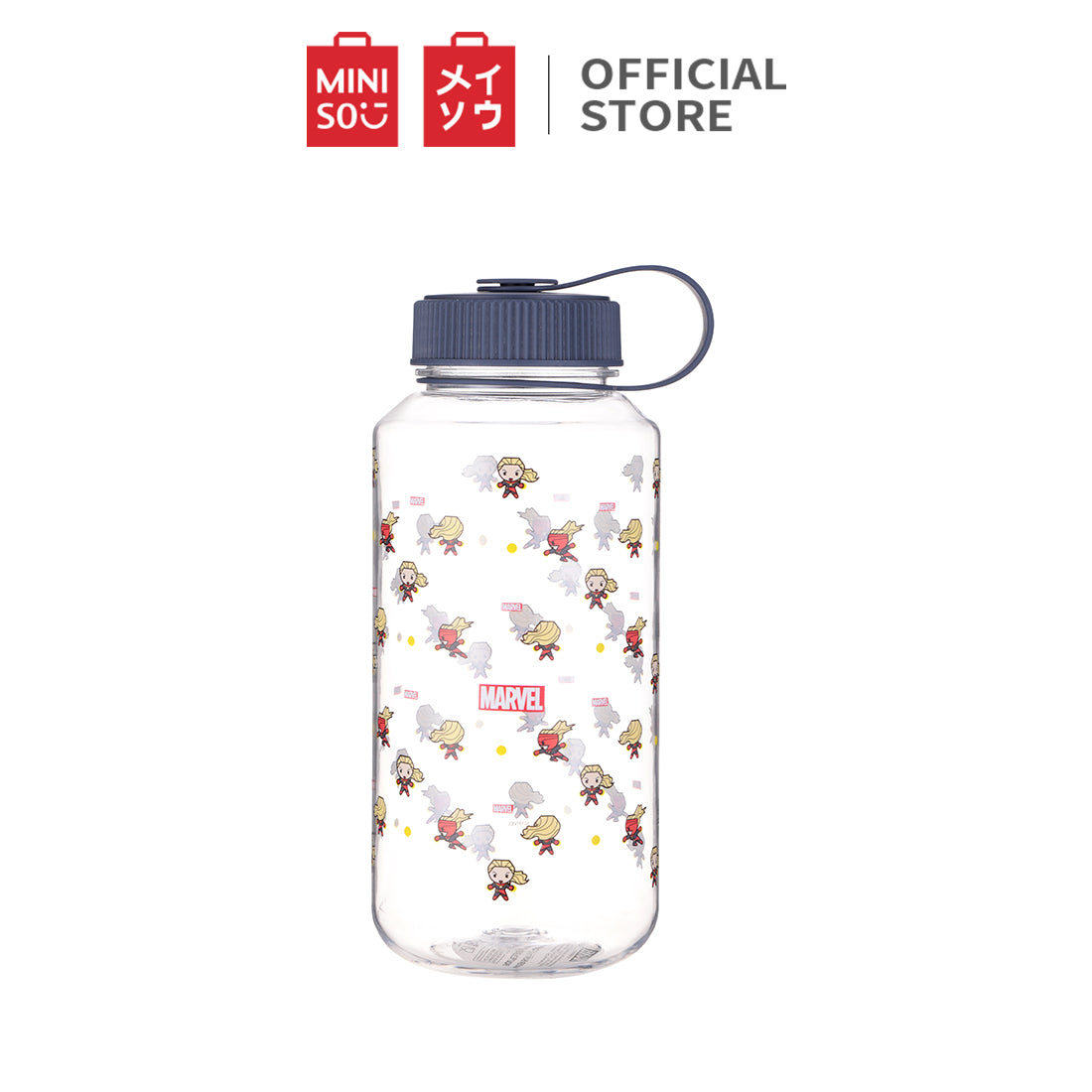 MINISO X MARVEL Water Bottle Botol Plastik Portabel 1150ml