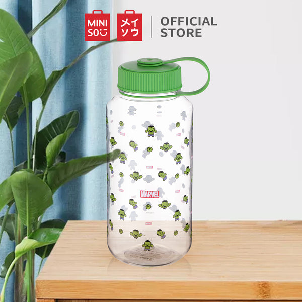 MINISO X MARVEL Water Bottle Botol Plastik Portabel 1150ml