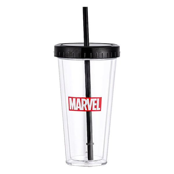 MINISO Marvel Botol Minum Tumbler Tempat Air Minum Sedotan Straw 420ml Gelas Water Bottle Tumbler Tumblr Wadah Penyimpanan Anak Perempuan Laki Sekolah Travel Sport Olahraga Plastik Transparan Lucu Karakter Motif Kartun Premium Portable Ringan Huruf