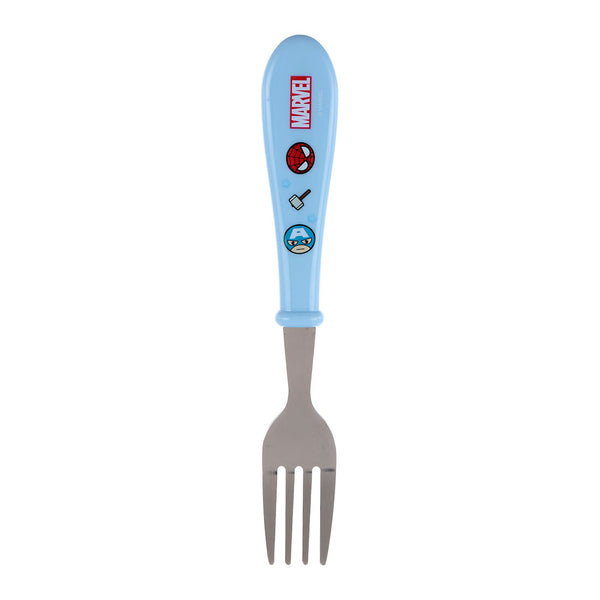 MINISO Marvel Set Sendok Garpu 2 Pcs Traveling Travel Peralatan Makan Tableware Portable Alat Stainless Alat Makan Set Cutlery Stainless Anak Dewasa Fork Spoon Dapur Warna-warni Lucu Berkualitas High Quality Premium