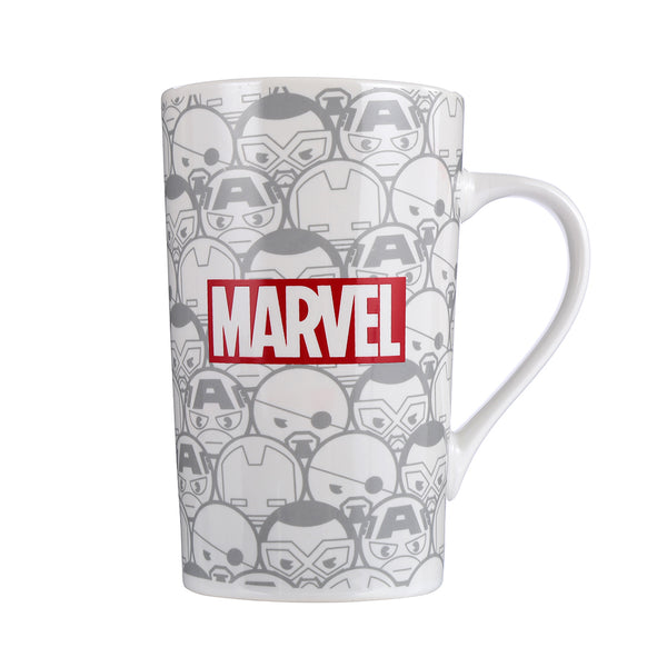 MINISO Marvel Cangkir Keramik Mug Gelas karakter lucu Gelas Minum Susu Kopi Tumblr Kramik Komik Dapur Rumah Kantor 550ml