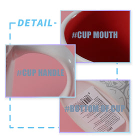 MINISO Marvel Cangkir Keramik Mug Gelas karakter lucu Gelas Minum Susu Kopi Tumblr Kramik Komik Dapur Rumah Kantor 550ml