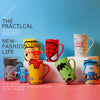 MINISO Marvel Cangkir Keramik Mug Gelas karakter lucu Gelas Minum Susu Kopi Tumblr Kramik Komik Dapur Rumah Kantor 550ml