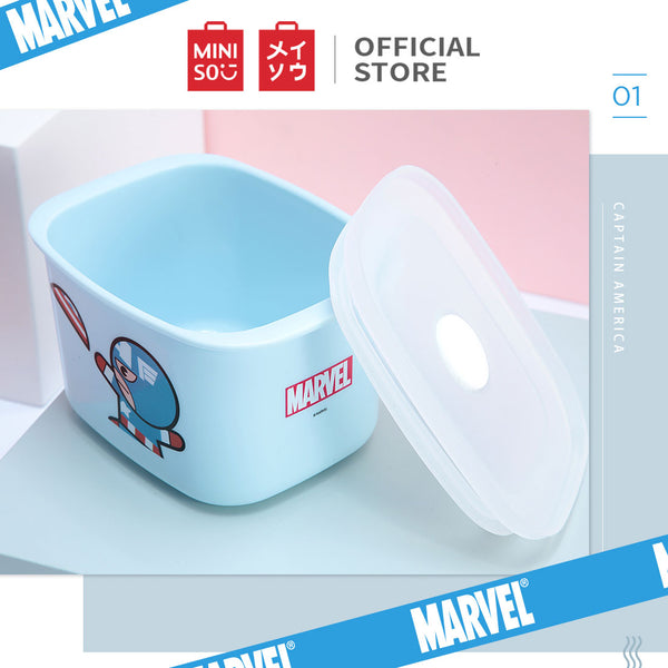 MINISO X Marvel Kotak Makan Siang Penyimpanan Makanan Minum Lunch Box 400ml/950ml