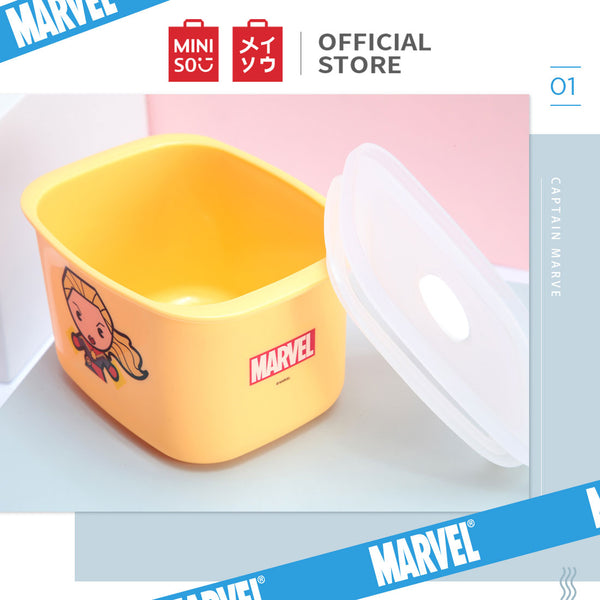 MINISO X Marvel Kotak Makan Siang Penyimpanan Makanan Minum Lunch Box 400ml/950ml