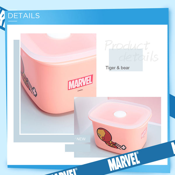 MINISO X Marvel Kotak Makan Siang Penyimpanan Makanan Minum Lunch Box 400ml/950ml