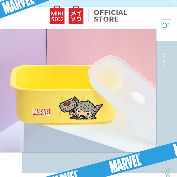 MINISO X Marvel Kotak Makan Siang Penyimpanan Makanan Minum Lunch Box 400ml/950ml