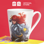 MINISO X MARVEL Mug Keramik Cangkir Kopi Cangkir Teh Panas dengan Pegangan 346ml