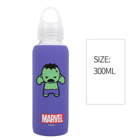 MINISO X MARVEL Botol Minum Tempat Tumbler Tumblr Kaca 300ml