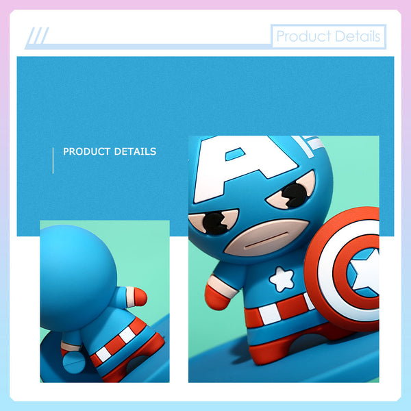 MINISO Marvel Cangkir Sikat Gigi Cangkir Kumur Mug Gelas Tempat Kamar Mandi Travel Multifungsi Gargle Mug Karakter Lucu Anak Dewasa Toothbrush