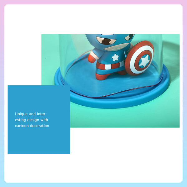 MINISO Marvel Cangkir Sikat Gigi Cangkir Kumur Mug Gelas Tempat Kamar Mandi Travel Multifungsi Gargle Mug Karakter Lucu Anak Dewasa Toothbrush