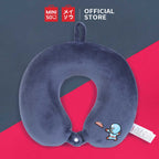 MINISO Marvel Bantal Leher Lucu Busa Memori U-Shaped Neck Pillow Memory Foam Travel Nyaman lembut Imut Spider Man
