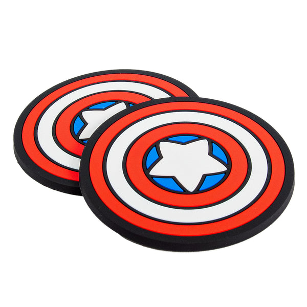 MINISO X MARVEL Tatakan Gelas PVC Tatakan Gelas Minuman Set isi 2