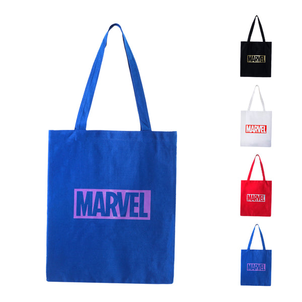 MINISO Marvel Totebag Tas Tote Tas Belanja Shopping Bag Canvas Karakter Lucu