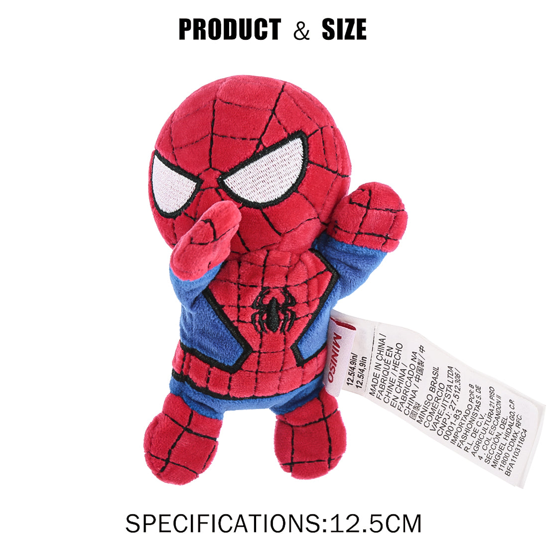 MINISO X Marvel Magnet Kulkas Mainan Boneka Mewah