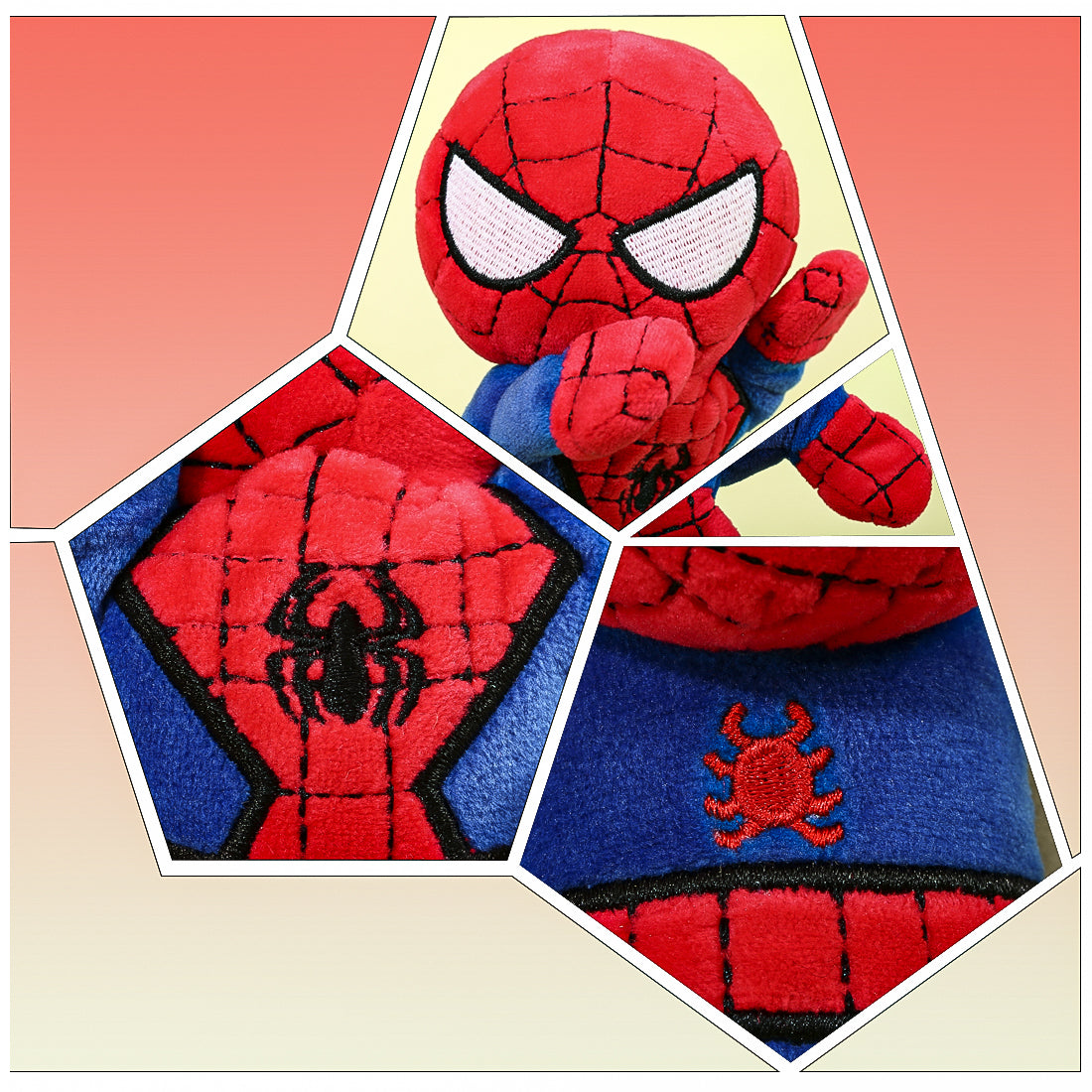 MINISO X Marvel Magnet Kulkas Mainan Boneka Mewah