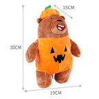 MINISO We Bare Bears Standing Plush 10  Toy with Hat