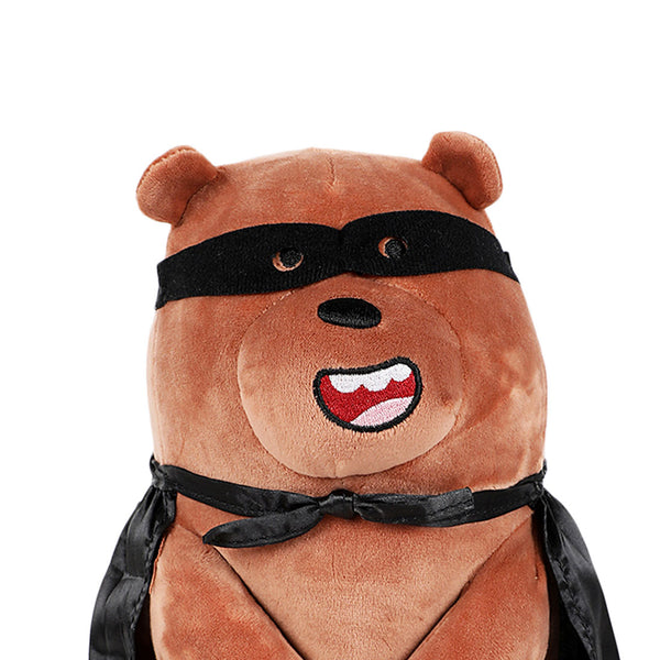 MINISO We Bare Bears Plush 10  Lovely Sitting Stuffed Toy