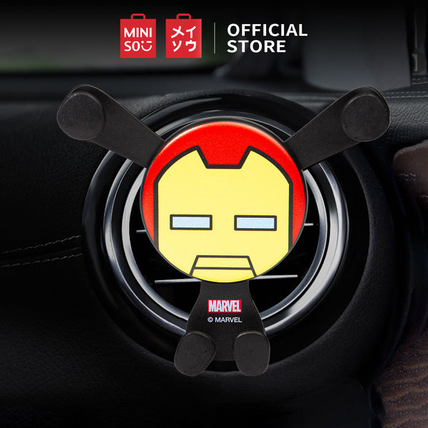 MINISO X MARVEL Dudukan Telepon Mobil Spider man/ Iron Man/ Hulk/ Captain America/ Thor