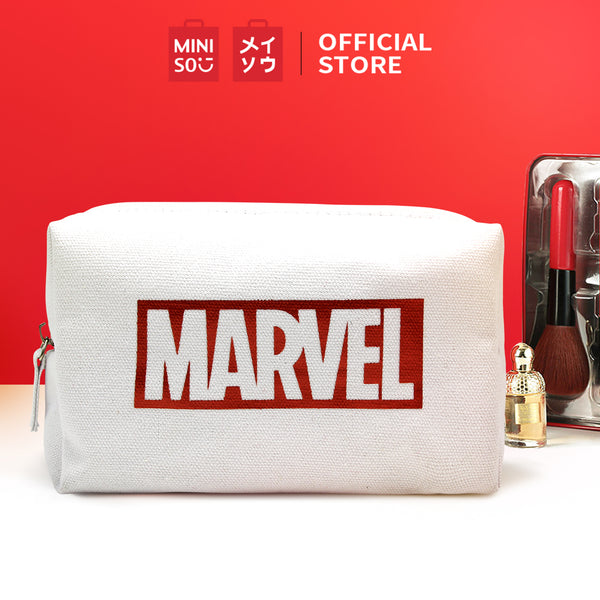 MINISO X MARVEL Tas Kosmetik Wanita Handbag Clutch Portabel Cosmetic Bag
