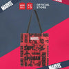 MINISO Marvel Tas Bahu Wanita Totebag 2 Saku Crossbody Shoulder Bag