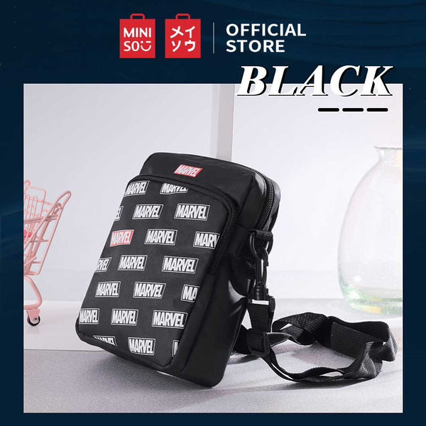 MINISO Marvel Tas Selempang Vertikal Crossbody Shoulder Bag