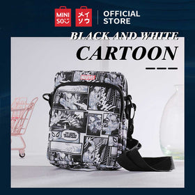 MINISO Marvel Tas Selempang Vertikal Crossbody Shoulder Bag
