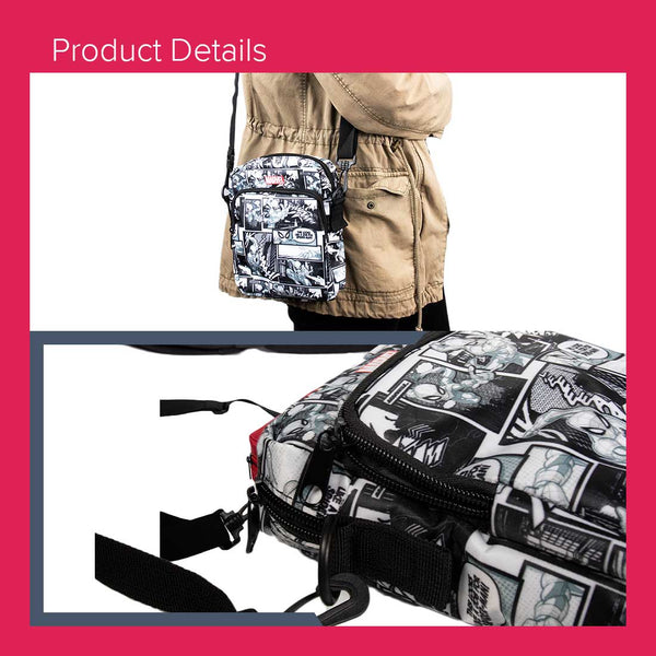 MINISO Marvel Tas Selempang Vertikal Crossbody Shoulder Bag