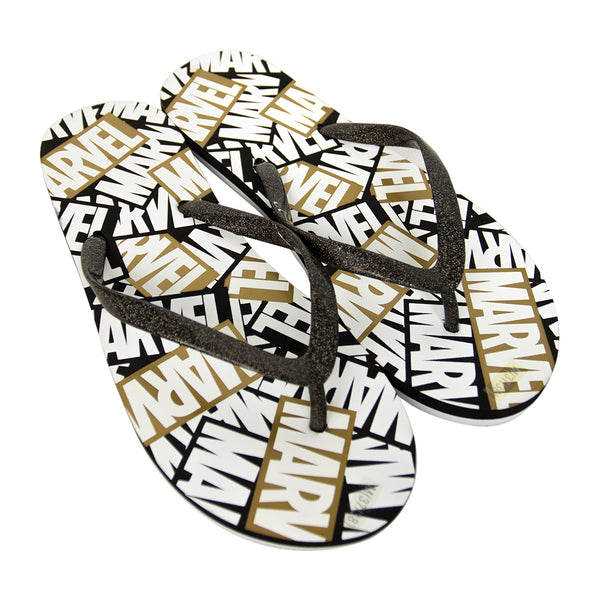 MINISO X Marvel Sandal Jepit Wanita Flip Flops Sendal Logo Marvel