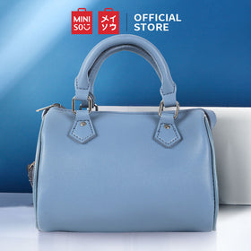 MINISO Tas Selempang Wanita Sling Bag Kecil Bulat Boston Fashion Lucu