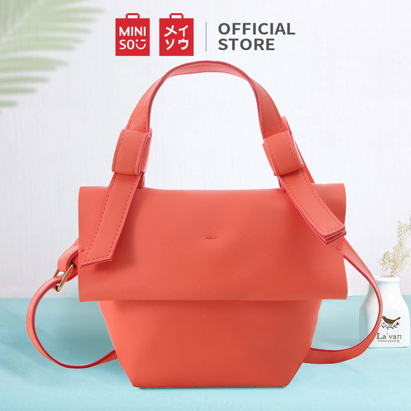 MINISO Tas Selempang Wanita Sling Bag Lucu Kecil Mini Polos