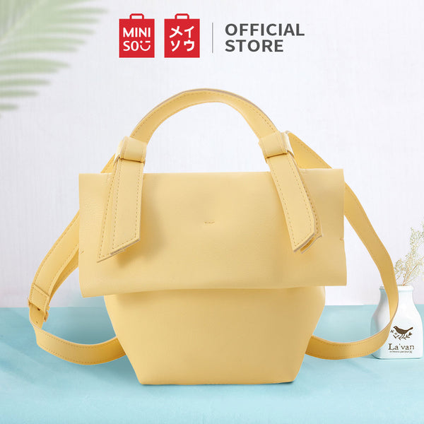 MINISO Tas Selempang Wanita Sling Bag Lucu Kecil Mini Polos