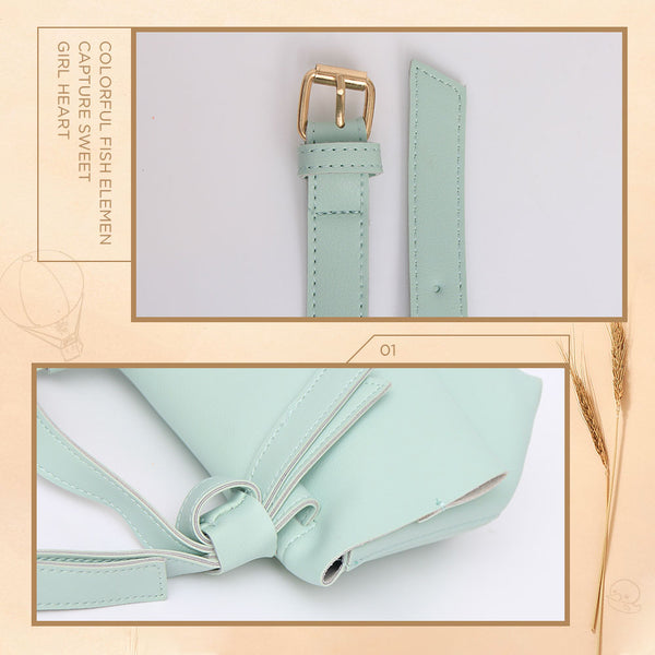 MINISO Tas Selempang Wanita Sling Bag Lucu Kecil Mini Polos