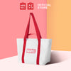 MINISO X MARVEL Tas Bahu Casual Tas Belanja Kanvas Tote Bag