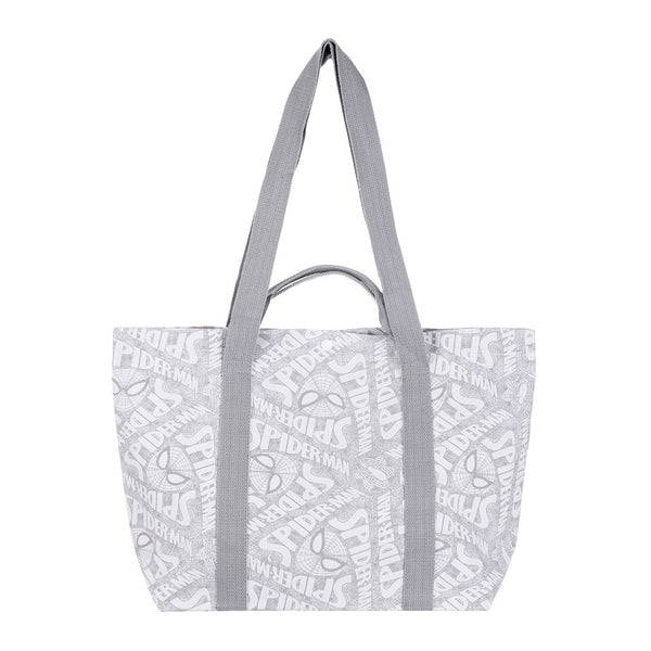 MINISO X MARVEL Tas Bahu Casual Tas Belanja Kanvas Tote Bag
