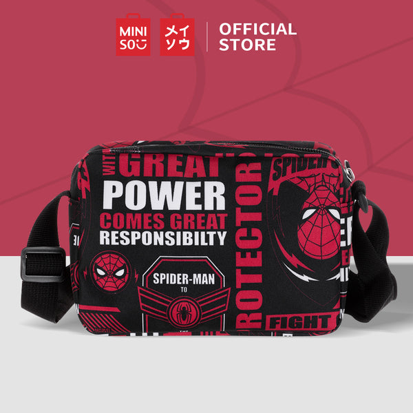 MINISO X MARVEL Tas Selempang Tas Bahu Kasual