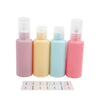 MINISO Botol Spray Semprot Kosong Travel Kit Plastik Organizer 5 Pcs