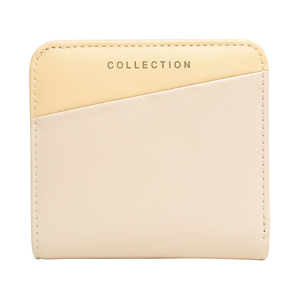 MINISO Dompet Wanita Kecil Lipat Pendek Dompet Uang Kartu Lucu Multiwarna