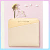 MINISO Dompet Wanita Kecil Lipat Pendek Dompet Uang Kartu Lucu Multiwarna