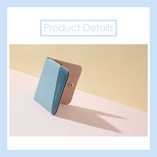 MINISO Dompet Wanita Pendek Kecil Lipat Simple Fashion Korea Elegant