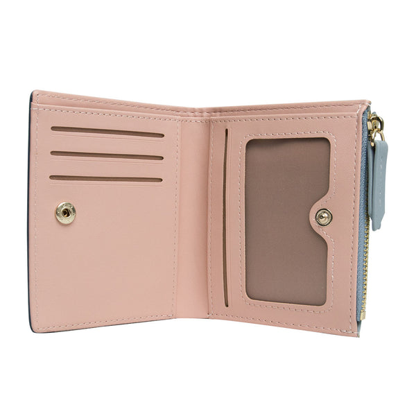 MINISO Dompet Wanita Pendek Kecil Lipat Simple Fashion Korea Elegant