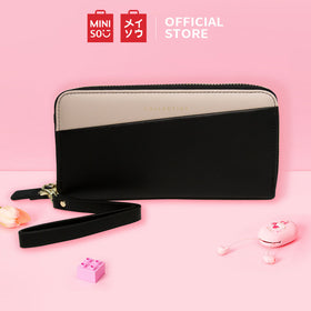 MINISO Dompet Wanita Panjang Wallet Simple Fashion Korea Elegant