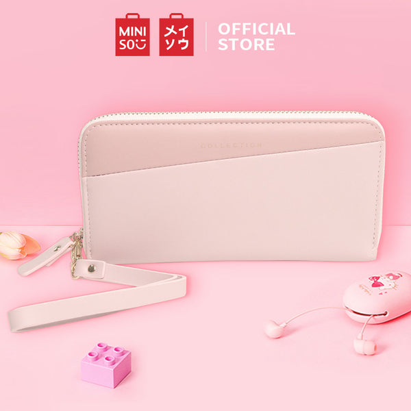 MINISO Dompet Wanita Panjang Wallet Simple Fashion Korea Elegant