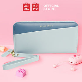 MINISO Dompet Wanita Panjang Wallet Simple Fashion Korea Elegant