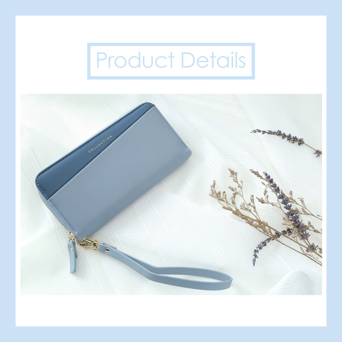 MINISO Dompet Wanita Panjang Wallet Simple Fashion Korea Elegant