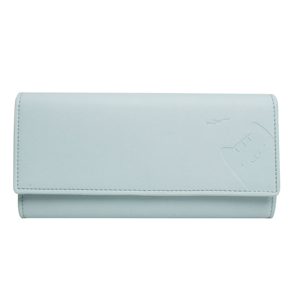 MINISO Dompet Wanita Panjang Wallet Simple Motif Hewan Korea Lucu